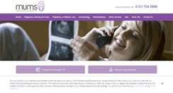Desktop Screenshot of mums.me.uk